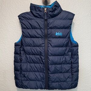 REI Kids Dark Blue Puffer Vest